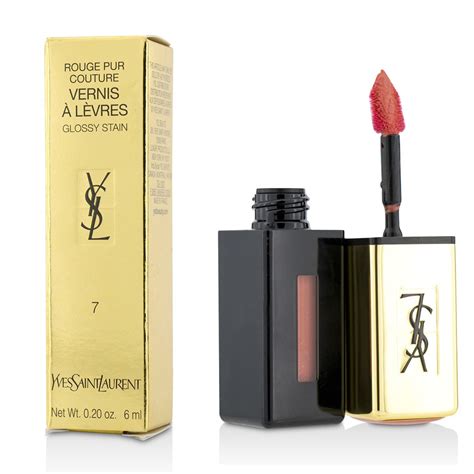 Yves Saint Laurent Rouge Pur Couture Glossy Stain 7 Corail 